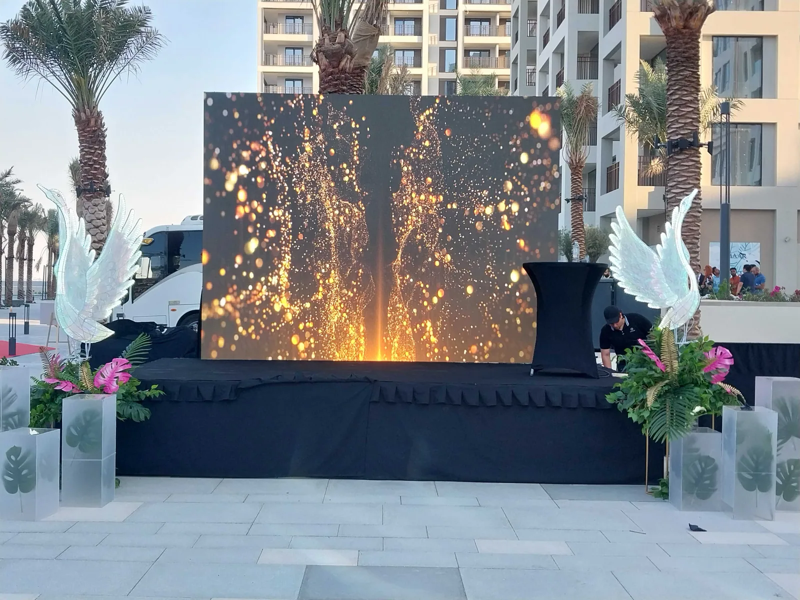 LED screens by Sada Events, Dubai